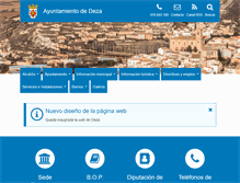 Tablet Screenshot of deza.es